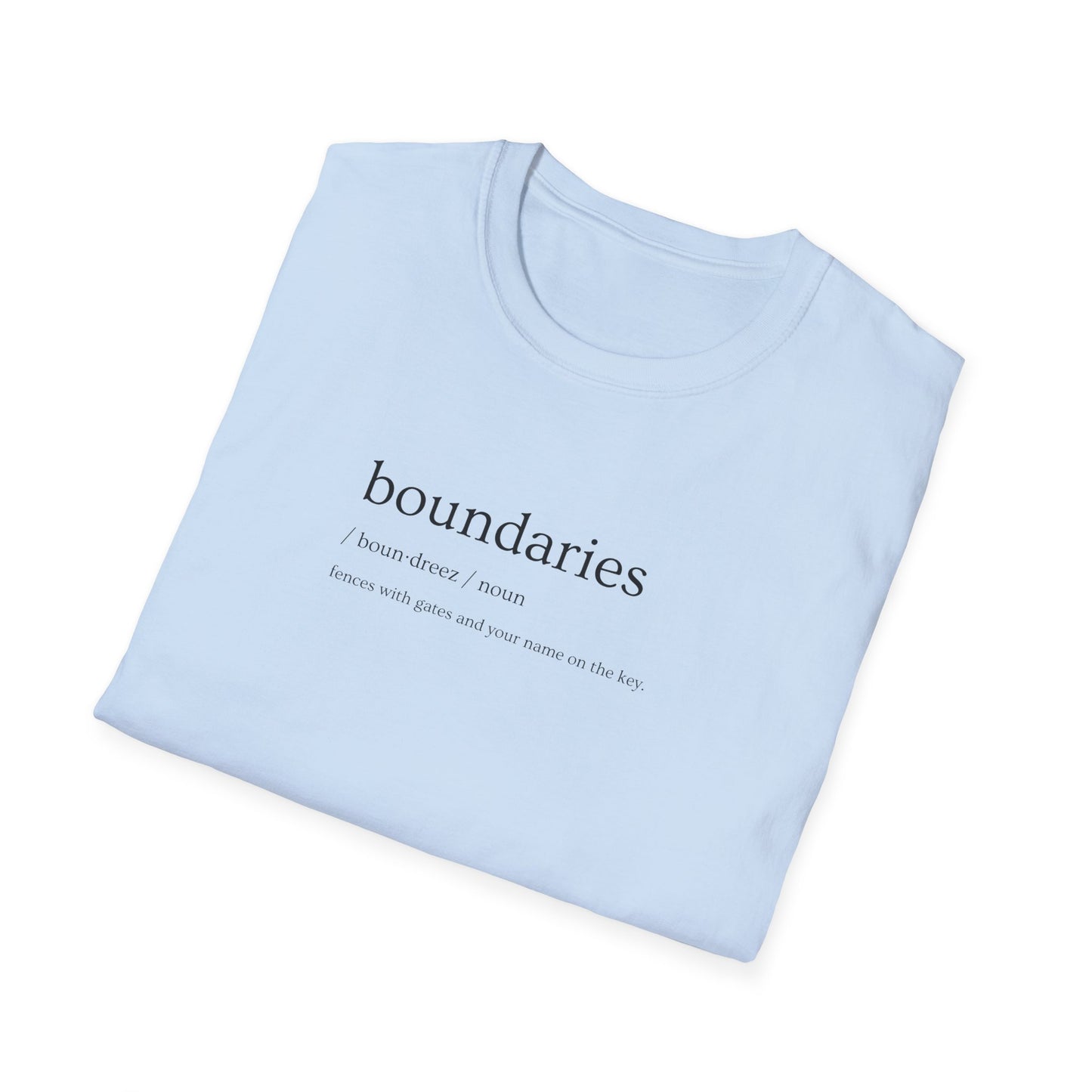 Boundaries T-Shirt