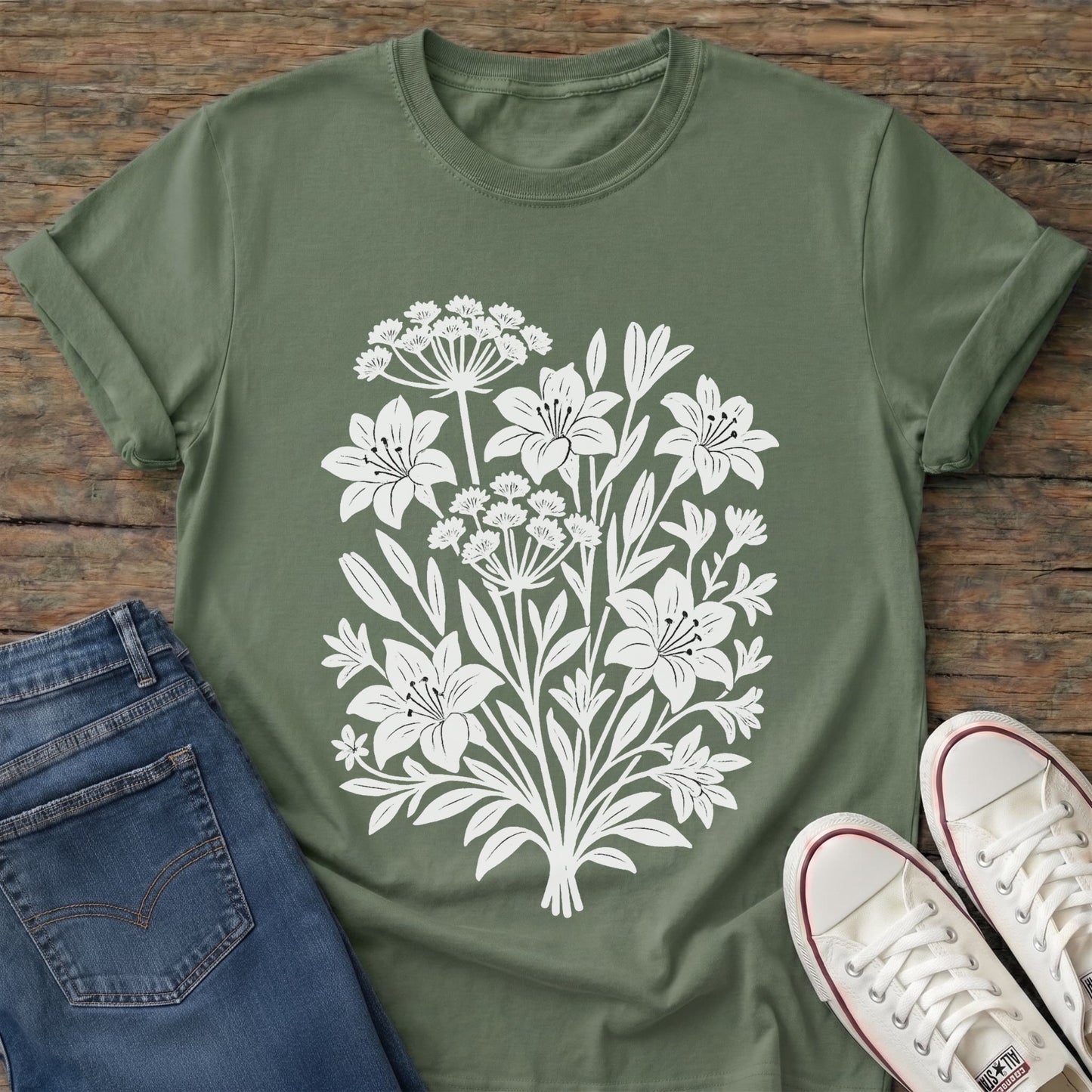 Gathered Softly T-Shirt