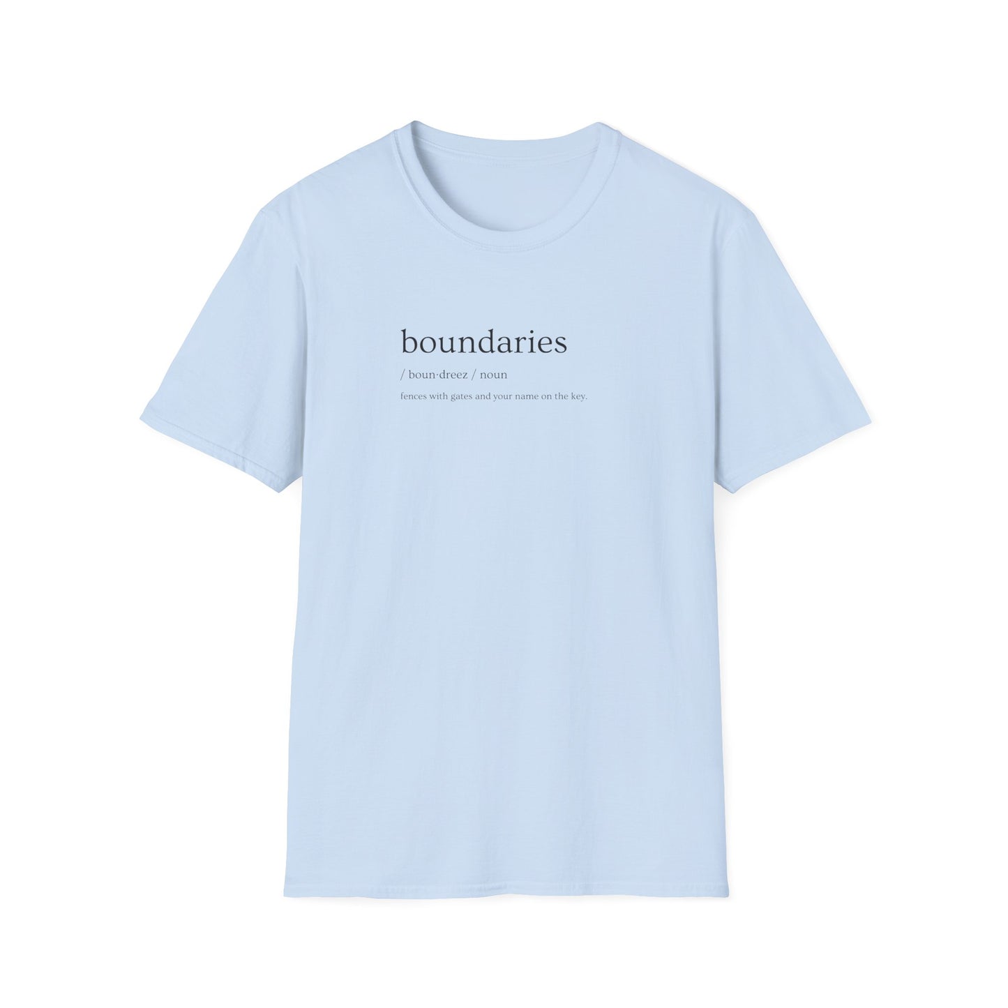 Boundaries T-Shirt