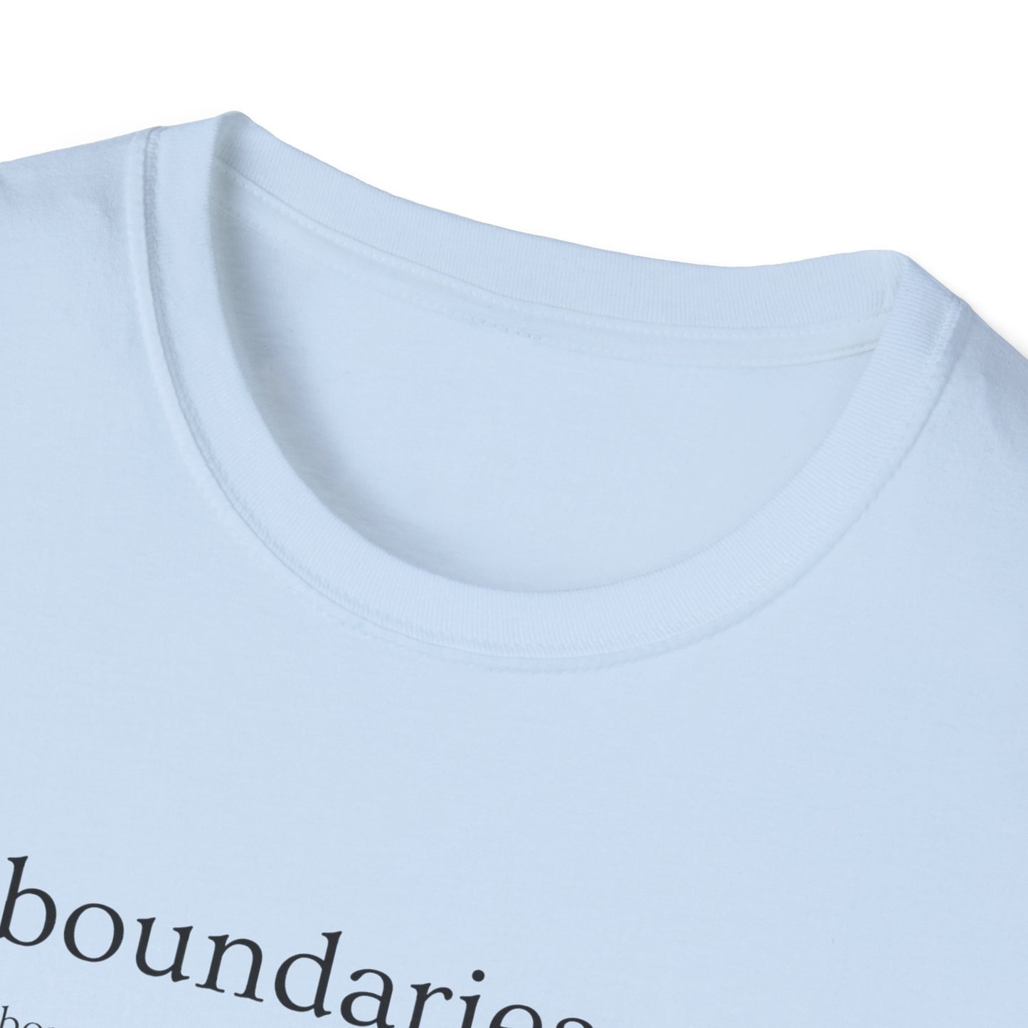 Boundaries T-Shirt