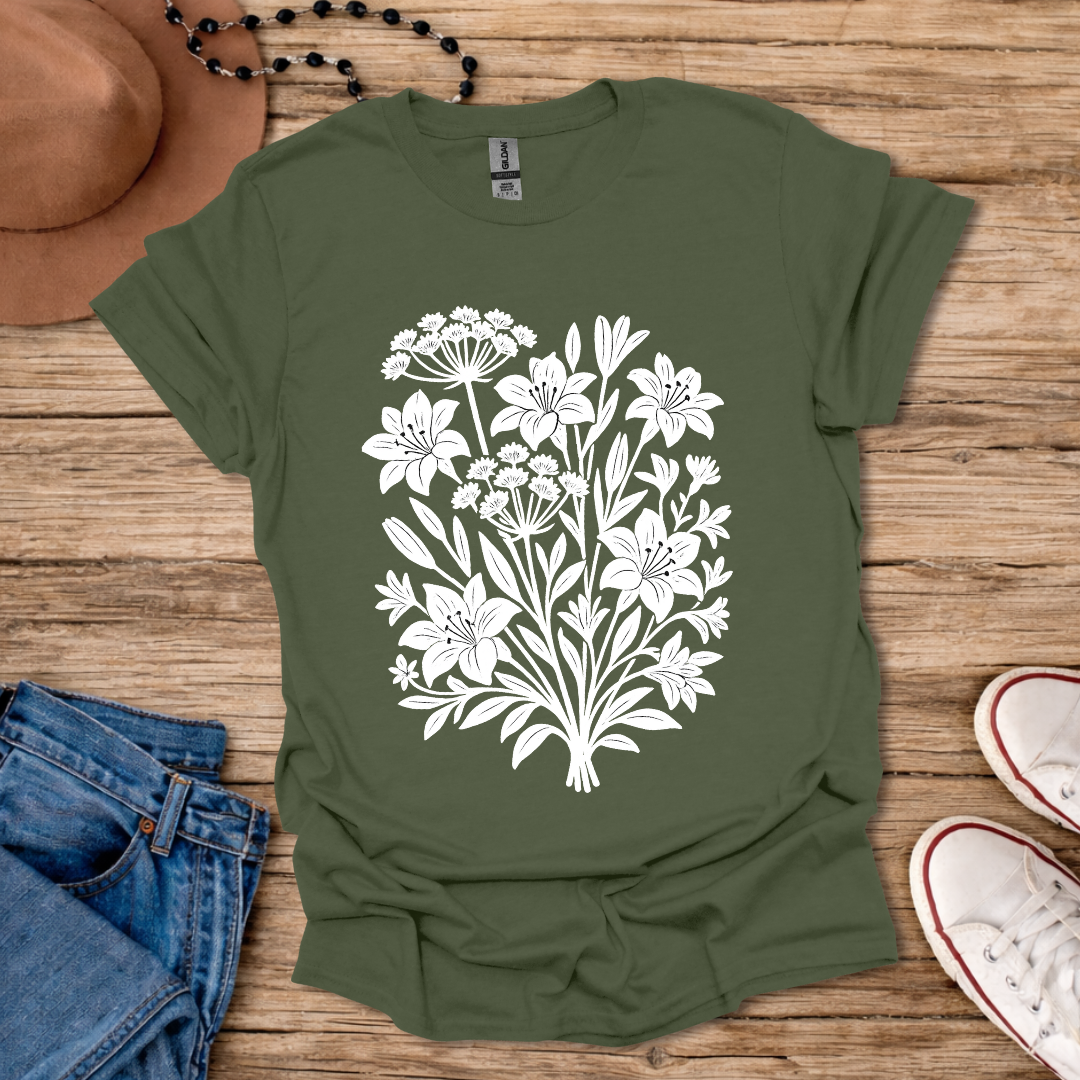 Gathered Softly T-Shirt