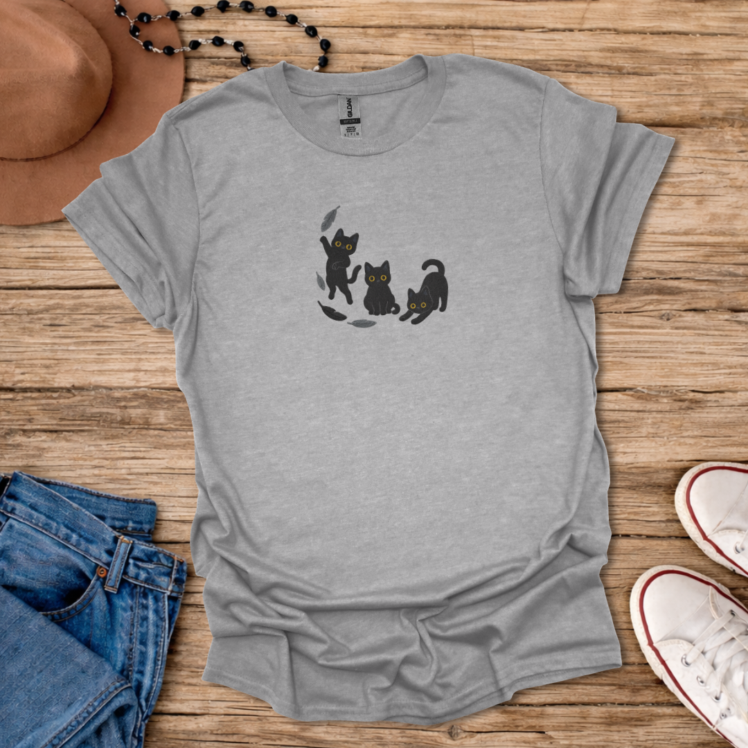 Three Cats T-Shirt