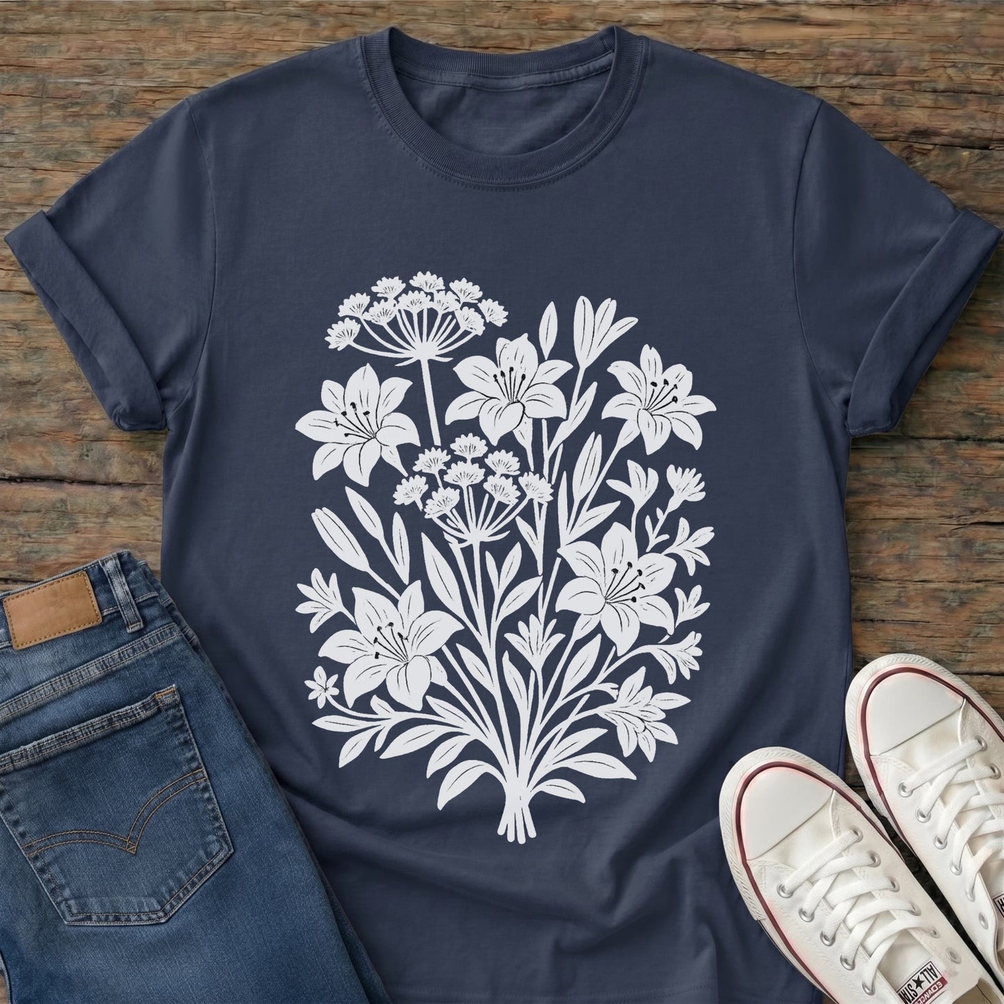 Gathered Softly T-Shirt